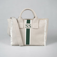 Load image into Gallery viewer, ST.TROPEZ NATURAL CANVAS MINI CROSSBODY