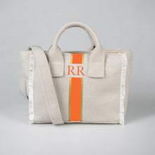 Load image into Gallery viewer, ST.TROPEZ NATURAL CANVAS MINI CROSSBODY