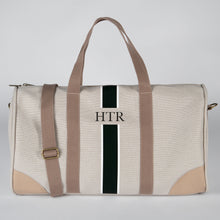 Load image into Gallery viewer, Travel Bag Big Natural Canvas