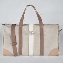 Load image into Gallery viewer, Travel Bag Big Natural Canvas