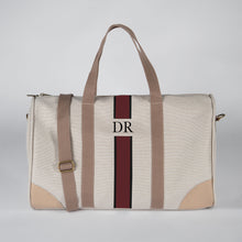 Load image into Gallery viewer, Travel Bag Small Natural Canvas