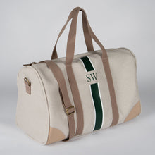 Load image into Gallery viewer, Travel Bag Small Natural Canvas