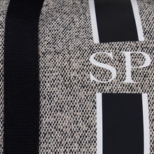 Load image into Gallery viewer, Travel Bag Small Black Tweed
